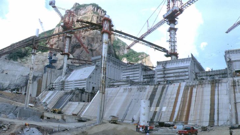 Dam construction